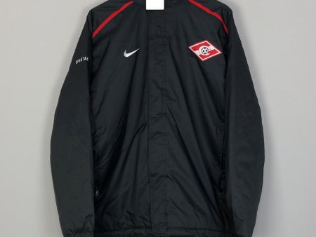 2006 07 SPARTAK MOSCOW *BNWT* NIKE FLEECE LINED BENCH COAT (L) For Discount