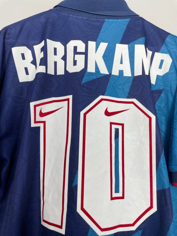 1995 96 ARSENAL BERGKAMP #10 AWAY SHIRT (XL) NIKE Online now