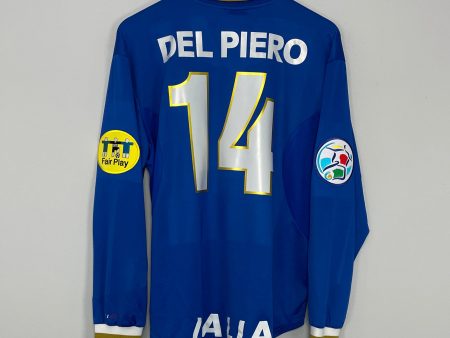 1996 97 ITALY DEL PIERO #14 L S HOME SHIRT (XL) NIKE For Discount