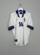 1996 97 ITALY DEL PIERO #14 AWAY SHIRT (L) NIKE on Sale