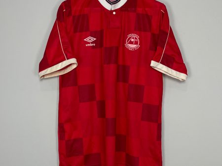 1987 88 ABERDEEN HOME SHIRT (L) UMBRO on Sale