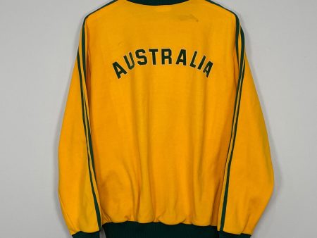 1985 AUSTRALIA TRACK JACKET (L) ADIDAS For Discount