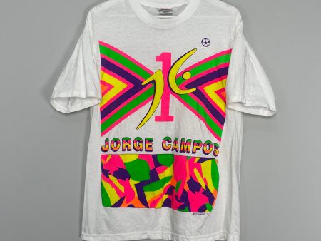 1994 95 JORGE CAMPOS MEXICO T-SHIRT (M) JAM Online