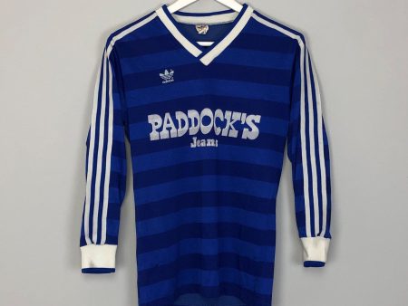 1985 86 SCHALKE L S HOME SHIRT (S) ADIDAS For Cheap