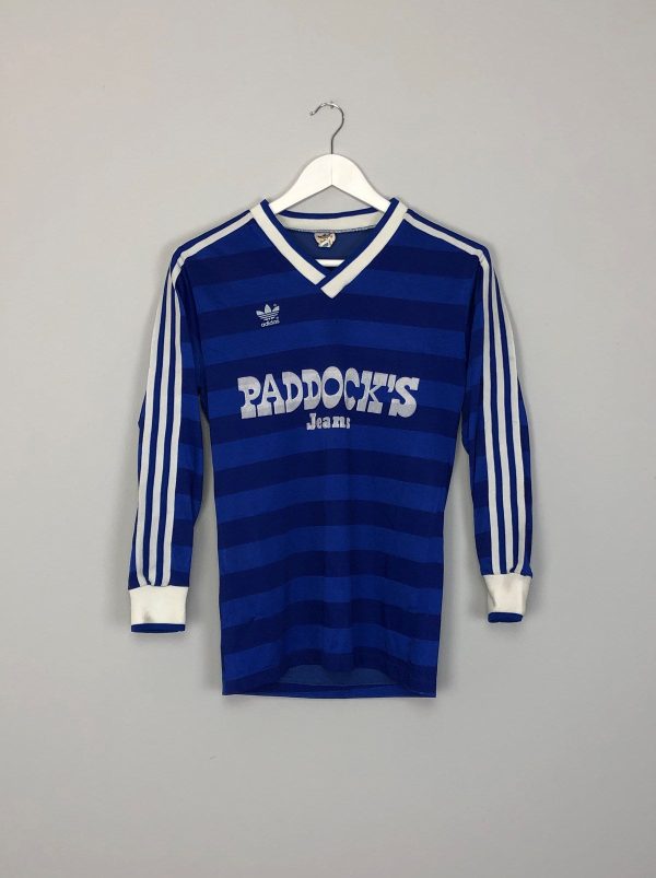 1985 86 SCHALKE L S HOME SHIRT (S) ADIDAS For Cheap