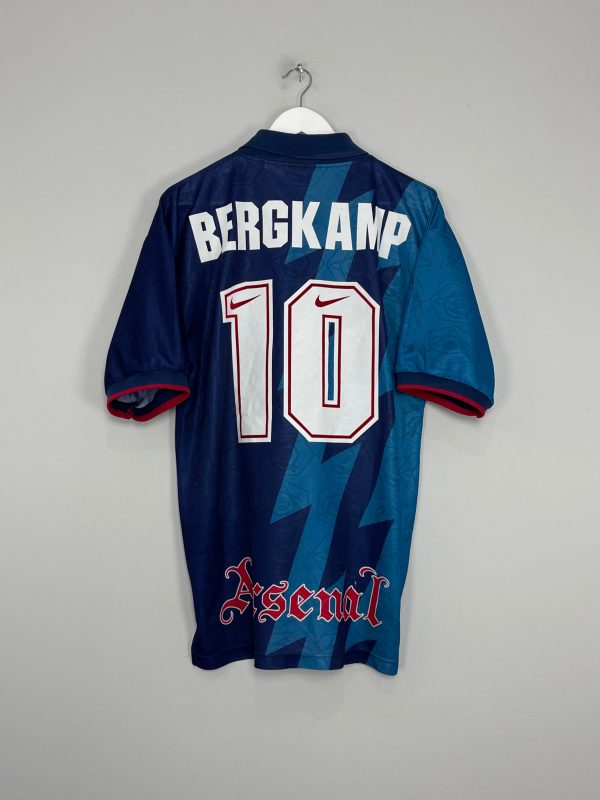 1995 96 ARSENAL BERGKAMP #10 AWAY SHIRT (XL) NIKE Online now