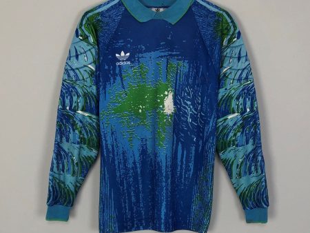 1990 92 ADIDAS GK TEMPLATE SHIRT (S) For Sale