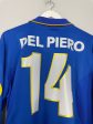 1996 97 ITALY DEL PIERO #14 L S HOME SHIRT (XL) NIKE For Discount