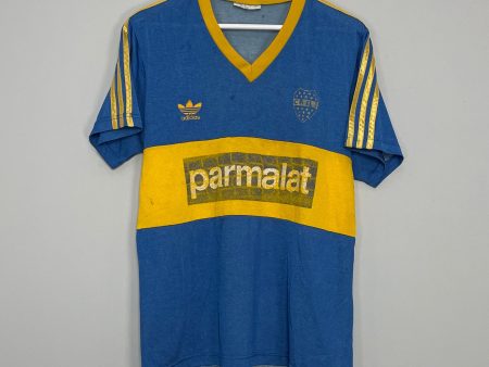 1991 92 BOCA JUNIORS HOME SHIRT (L) ADIDAS Cheap