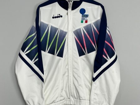 1994 ITALY TRAINING JACKET (XL) DIADORA on Sale