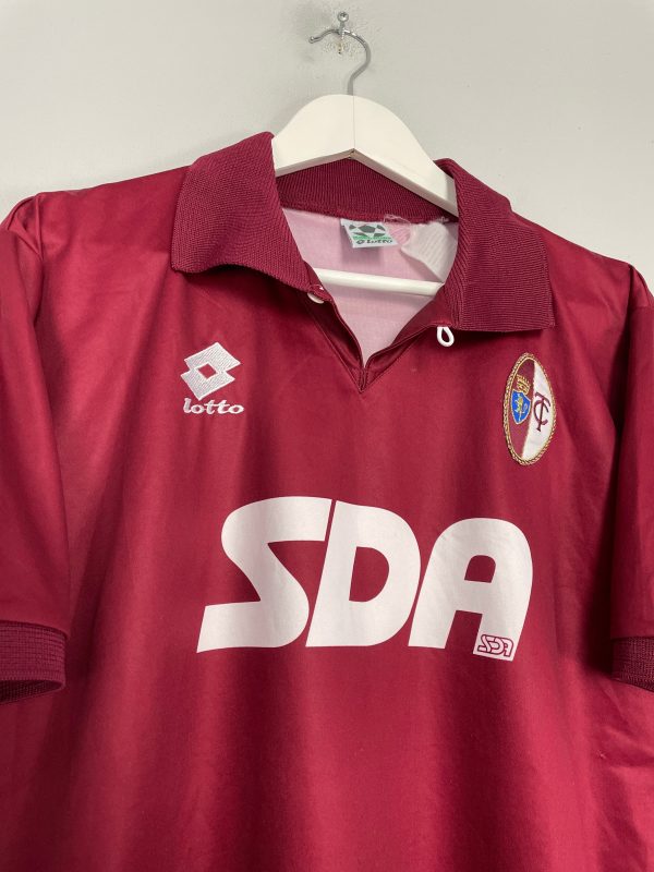 1995 96 TORINO #16 HOME SHIRT (L) LOTTO Online