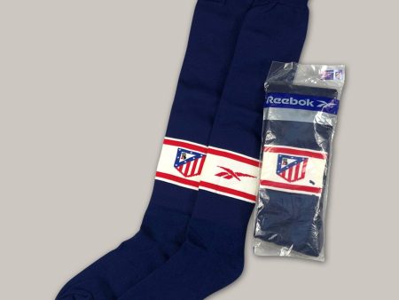 1998 99 ATLETICO MADRID AWAY SOCKS (MULTIPLE SIZES) REEBOK Hot on Sale