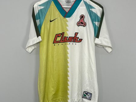 1996 97 SAN JOSE CLASH HOME SHIRT (M) NIKE on Sale