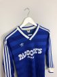 1985 86 SCHALKE L S HOME SHIRT (S) ADIDAS For Cheap