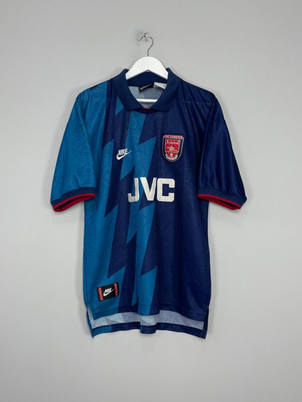 1995 96 ARSENAL BERGKAMP #10 AWAY SHIRT (XL) NIKE Online now