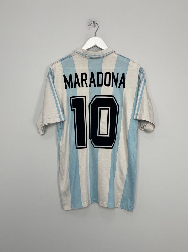 1994 96 ARGENTINA MARADONA #10 HOME SHIRT (M) ADIDAS Discount