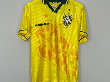 1994 BRAZIL HOME SHIRT (S) UMBRO For Sale