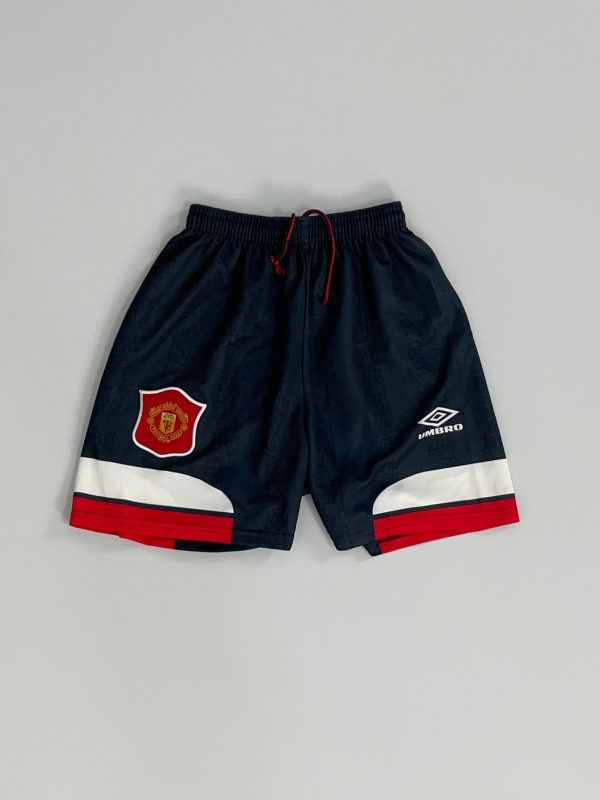 1994 96 MANCHESTER UNITED AWAY SHORTS (L.KIDS) UMBRO Online now