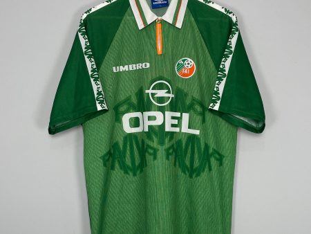 1996 97 IRELAND HOME SHIRT (XL) UMBRO Online