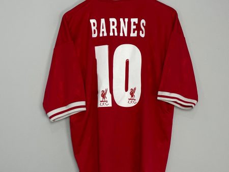 1996 98 LIVERPOOL BARNES #10 HOME SHIRT (XL) REEBOK Online