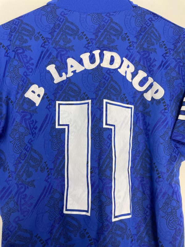 1994 95 RANGERS B.LAUDRUP #11 HOME SHIRT (S) ADIDAS For Cheap