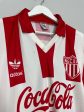 1994 95 NECAXA #14 *PLAYER ISSUE + SIGNED* HOME SHIRT (L) ADIDAS Online