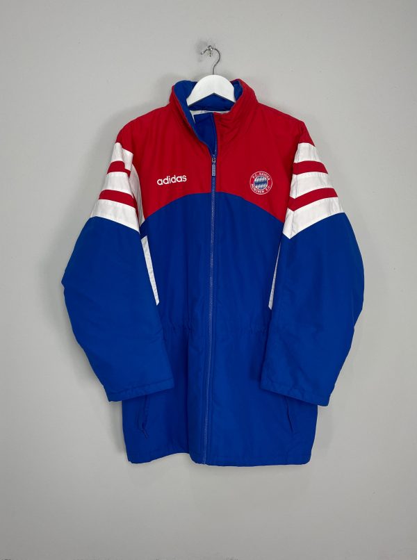 1995 97 BAYERN MUNICH BENCH COAT (M) ADIDAS Hot on Sale