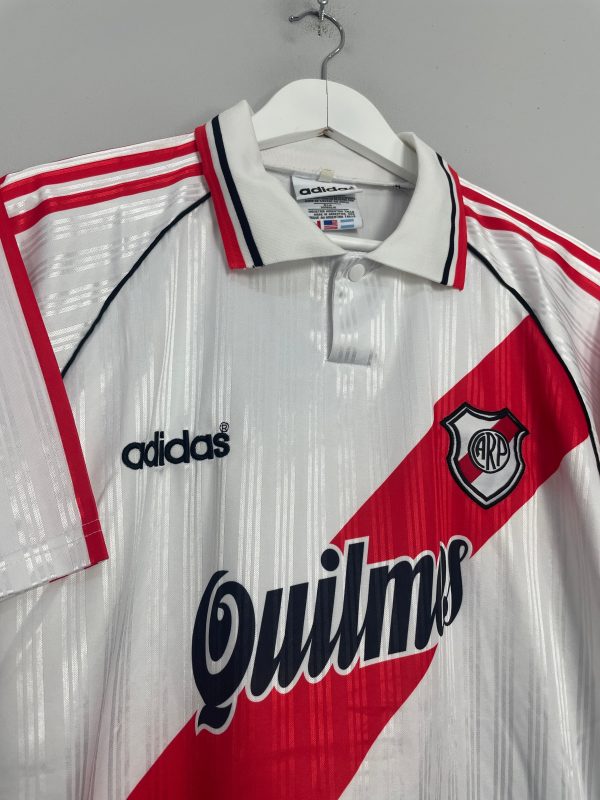 1995 96 RIVER PLATE HOME SHIRT (L) ADIDAS Cheap