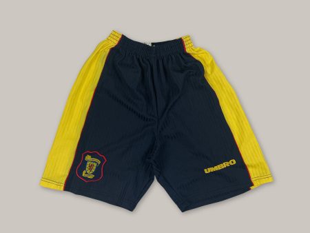 1996 99 SCOTLAND AWAY SHORTS (XL.KIDS) UMBRO For Sale