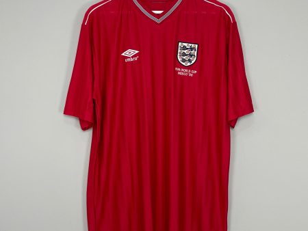 1986 ENGLAND #7 RE-ISSUE AWAY SHIRT (XL) UMBRO Discount