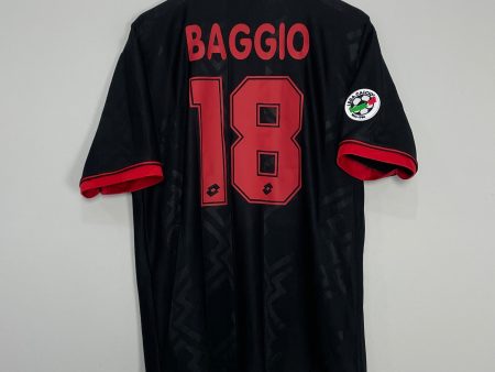 1996 97 AC MILAN BAGGIO #18 THIRD SHIRT (XL) LOTTO Online Sale