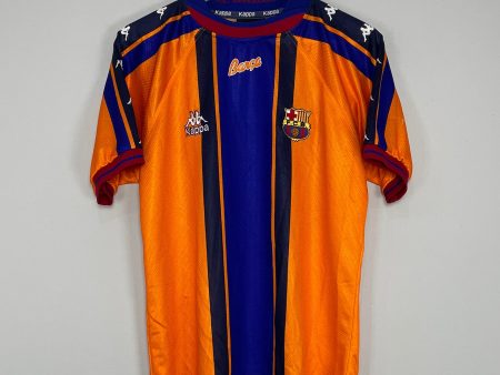 1997 98 BARCELONA AWAY SHIRT (S) KAPPA For Cheap