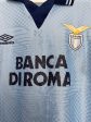 1995 96 LAZIO HOME SHIRT (L) UMBRO For Cheap