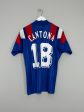 1992 93 FRANCE CANTONA #18 HOME SHIRT (M) ADIDAS For Discount