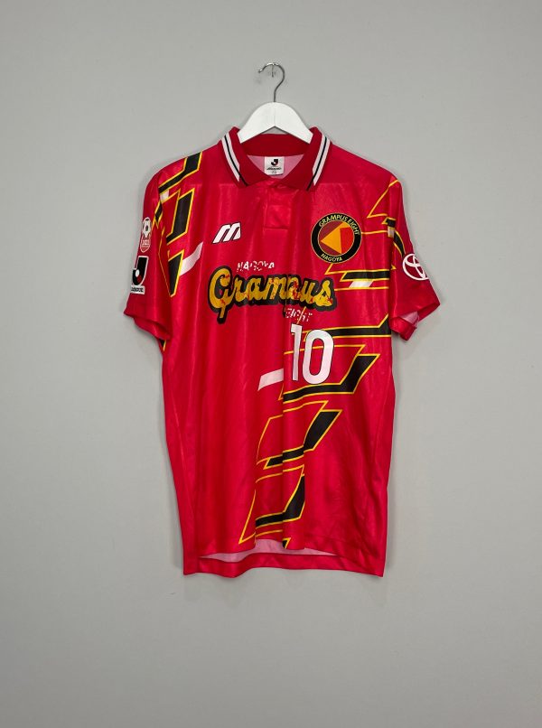 1995 96 NAGOYA GRAMPUS #10 HOME SHIRT (M) MIZUNO Sale