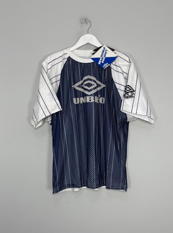 1994 96 UMBRO PRO TRAINING *BNWT* REVERSIBLE HEAVYWEIGHT TRAINING SHIRT (M) Discount