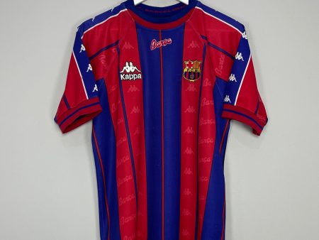 1997 98 BARCELONA HOME SHIRT (M) KAPPA For Sale