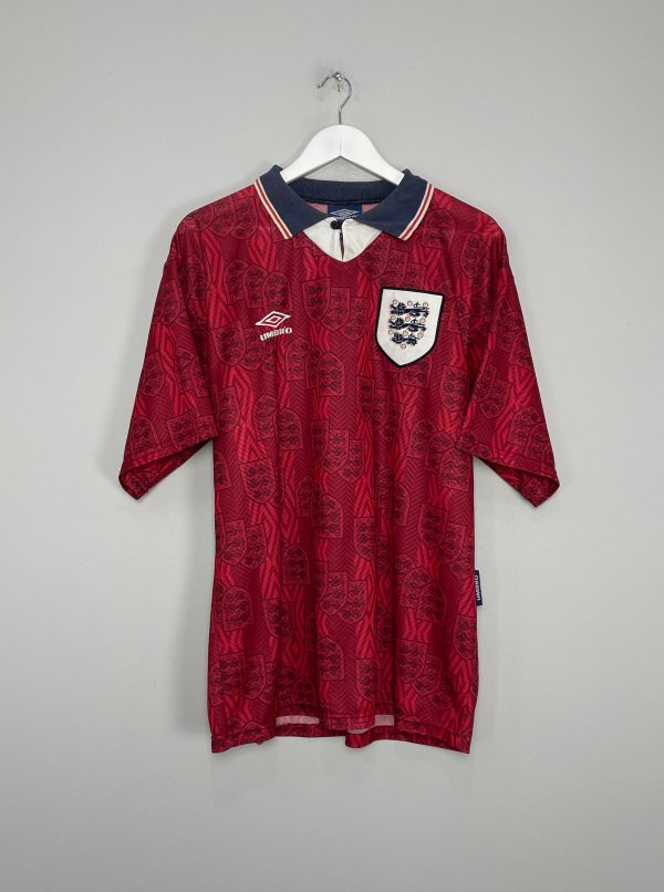 1993 95 ENGLAND AWAY SHIRT (XL) UMBRO Online now