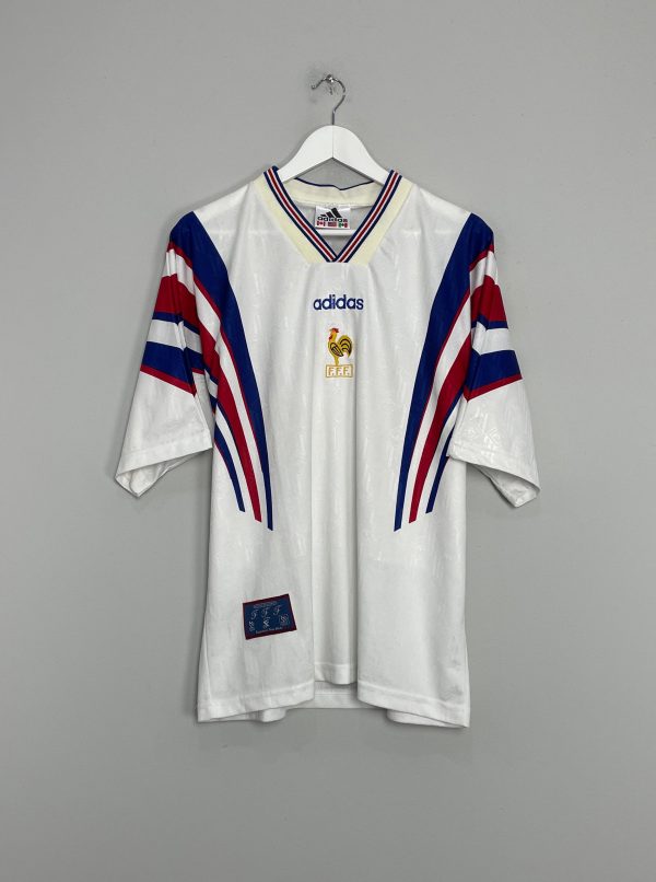 1996 97 FRANCE AWAY SHIRT (XL) ADIDAS For Sale