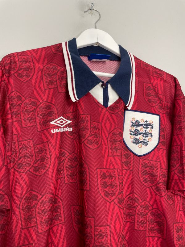 1994 95 ENGLAND AWAY SHIRT (XL) UMBRO Online