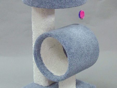 North American Pet Pedestal with Tall Tunnel Assorted 1ea 32 in Fashion