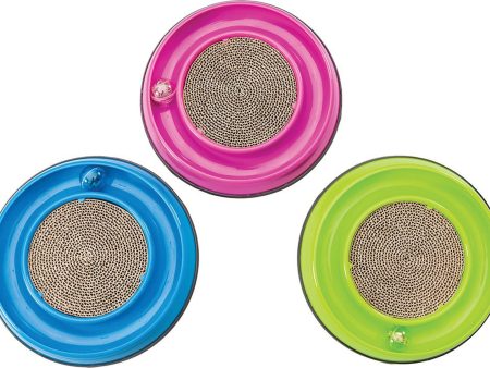 Spot Ethical Rockin Cat Scratcher 10In Asstd. Colors Cat Toy Discount