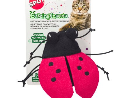 Spot Buzzing Insects Cat Toy Assorted, 1ea 5 in Online