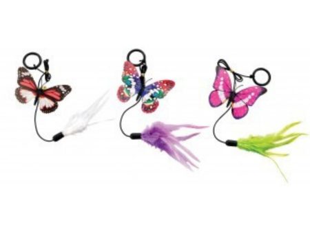 Spot 8” Fluttering Butterfly with Teaser Ring Assorted on Sale