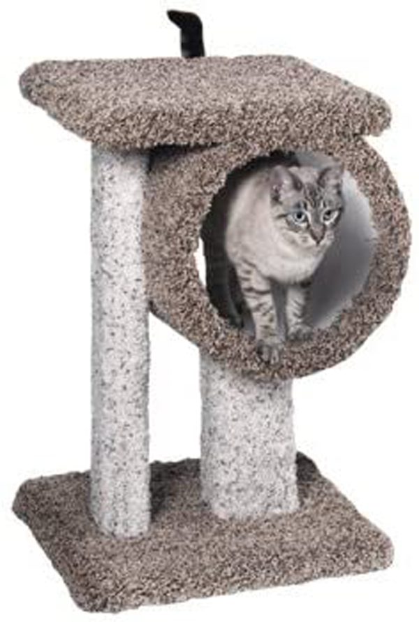 North American Pet Tunnel Tower Assorted 1ea 25 in Online now