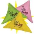 Yeowww! Purrr!-Muda Triangle Catnip Cat Toy Counter Display Jug 1ea 18 ct Supply