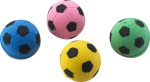 Spot Sponge Soccer Ball Cat Toy Multi-Color 4 Pack Sale