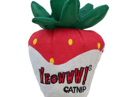 Yeowww! Cat Strawberry White Chocolate Catnip Toy Sale