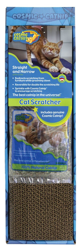 OurPets Cosmic Single Wide Cat Scratcher Brown, Yellow 1ea For Cheap