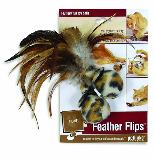 Petlinks Feather Flips Cat Toy Multi-Color 1ea 2 ct For Discount